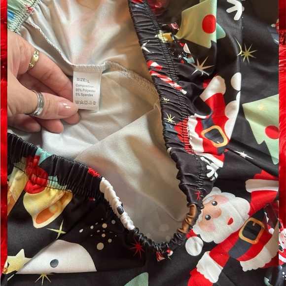 Brand new Christmas pj pants size L but runs on the smaller size (Medium) 🎄🎅 - Picture 3 of 4